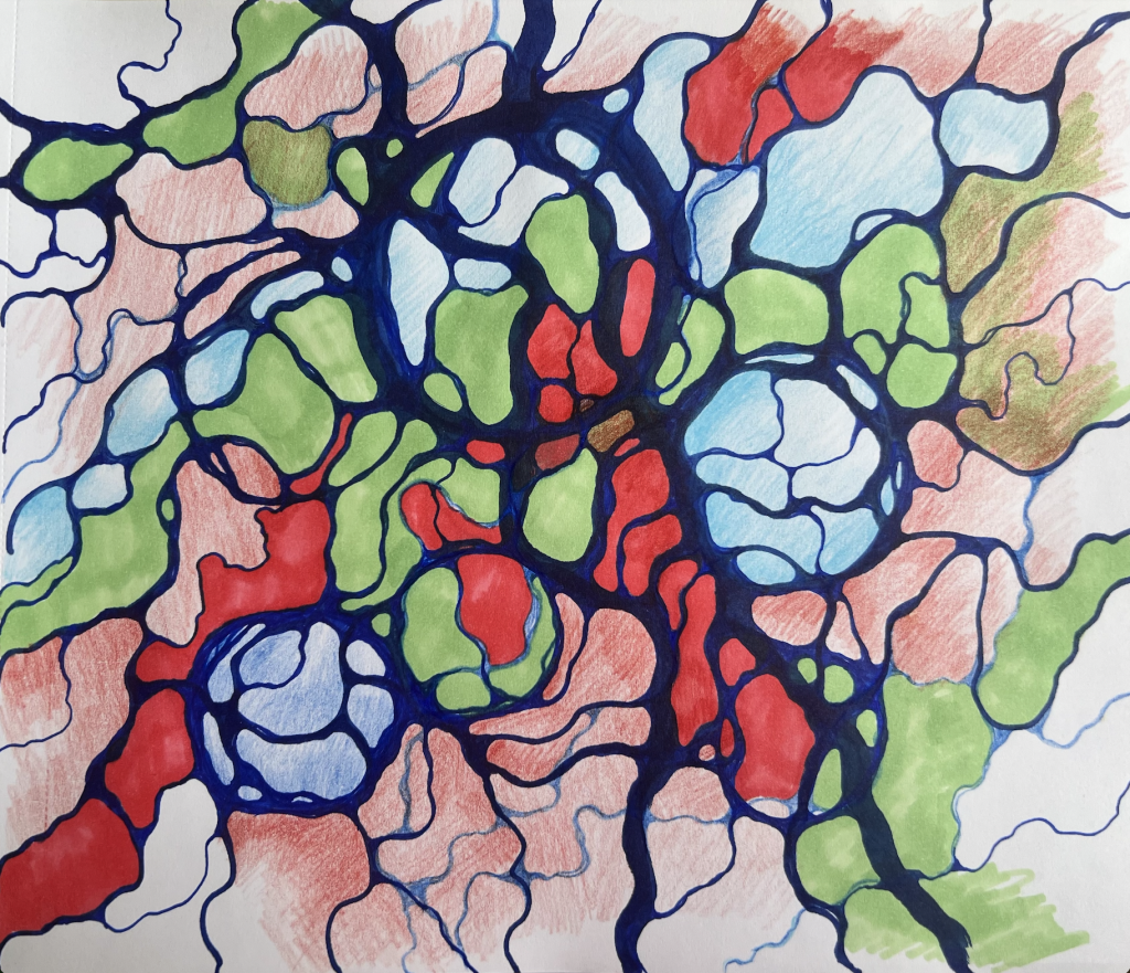 neurographic art drawing scribble 18