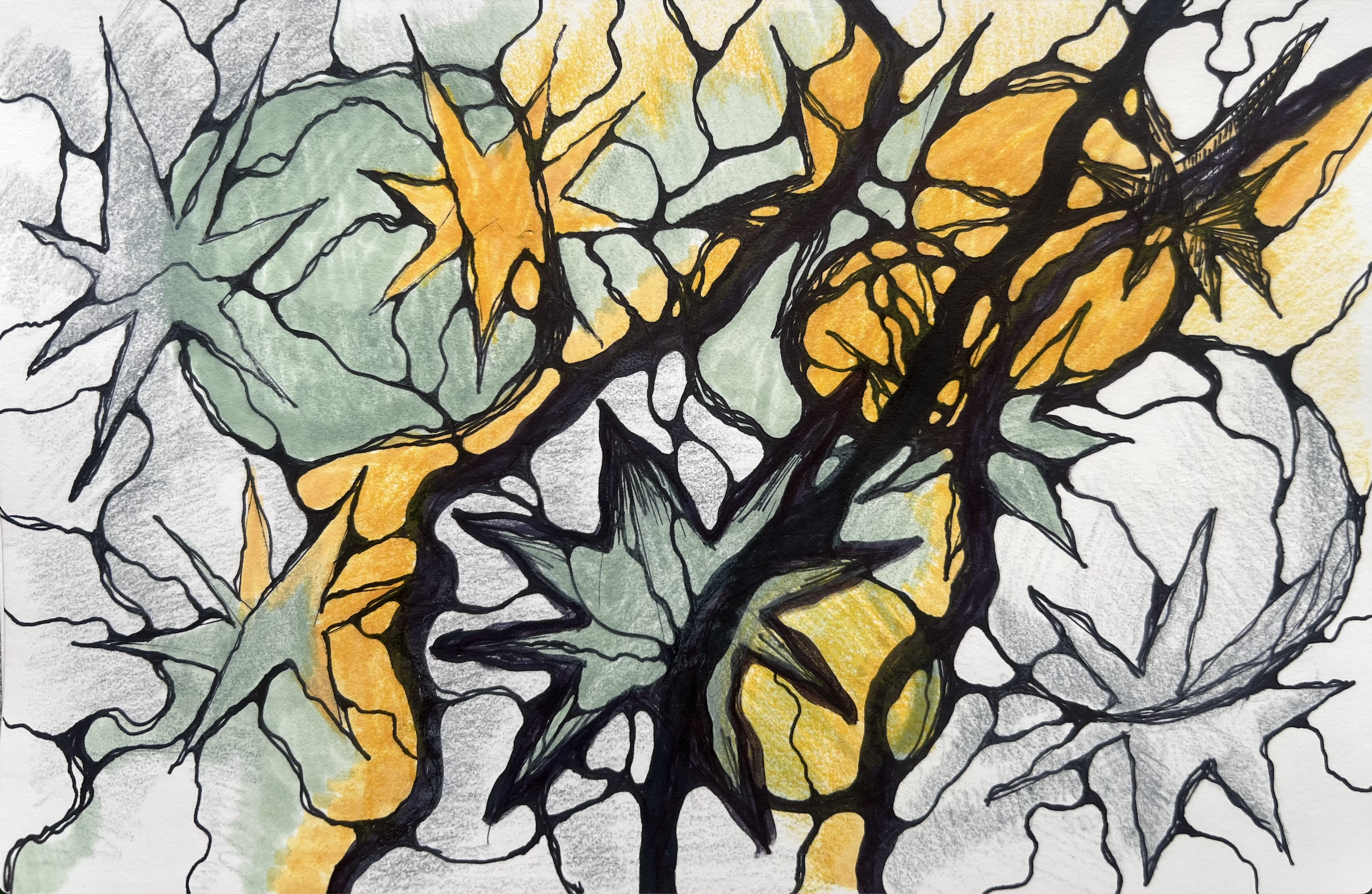 neurographic art drawing scribble 21