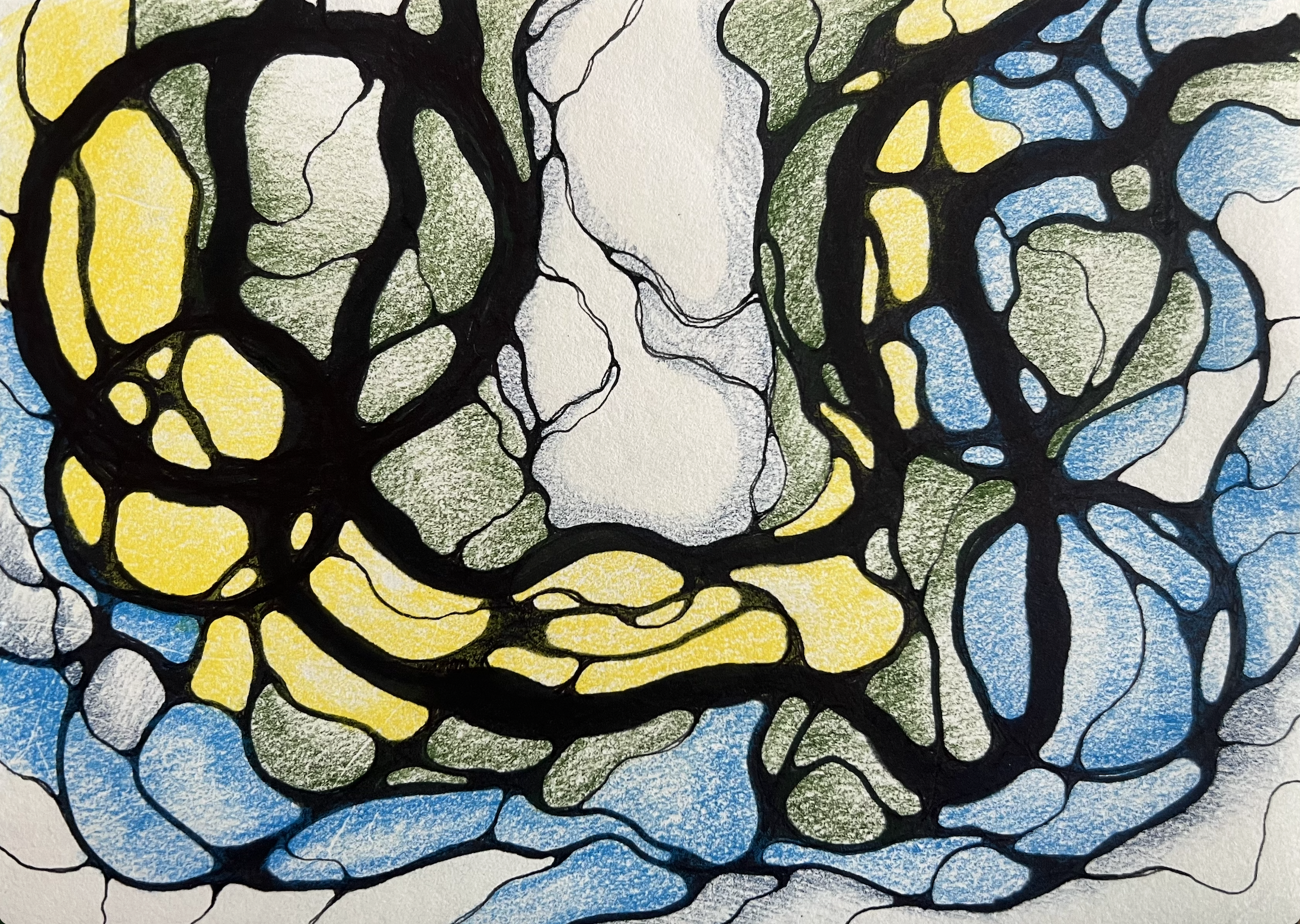 neurographic art drawing scribble 26